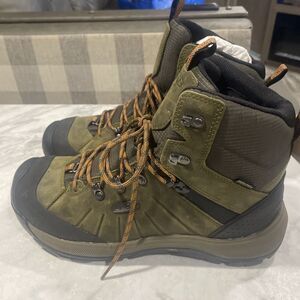 Keen Revel Mid Polar Men's Winter Boots, Dark Olive Sz 12
